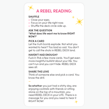 Load image into Gallery viewer, REBEL Deck - The Oracle with ATTITUDE (60 cards)